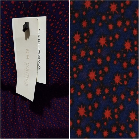🎀NWT🎀 MM Couture Print Dress - Picture 3 of 3